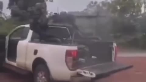 🚀🔫 Myanmar War | Rebel DshK Assault on Junta Troops on Asia Highway 1 | RCF