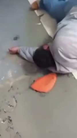 ANOTHER PRISON VIDEO Niggers smuggled in drugs or something