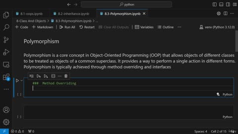 9.3 Polymorphism In OOPS Krish Naik ML