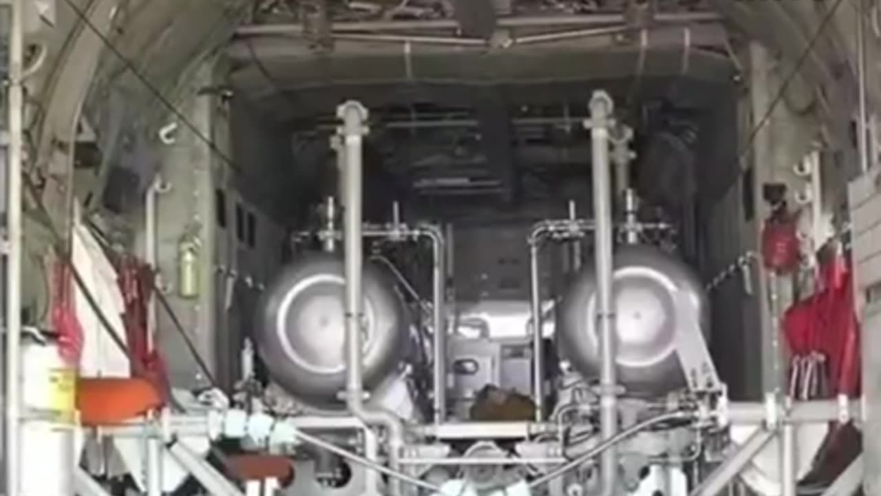 This is what the planes doing the spraying look like inside.