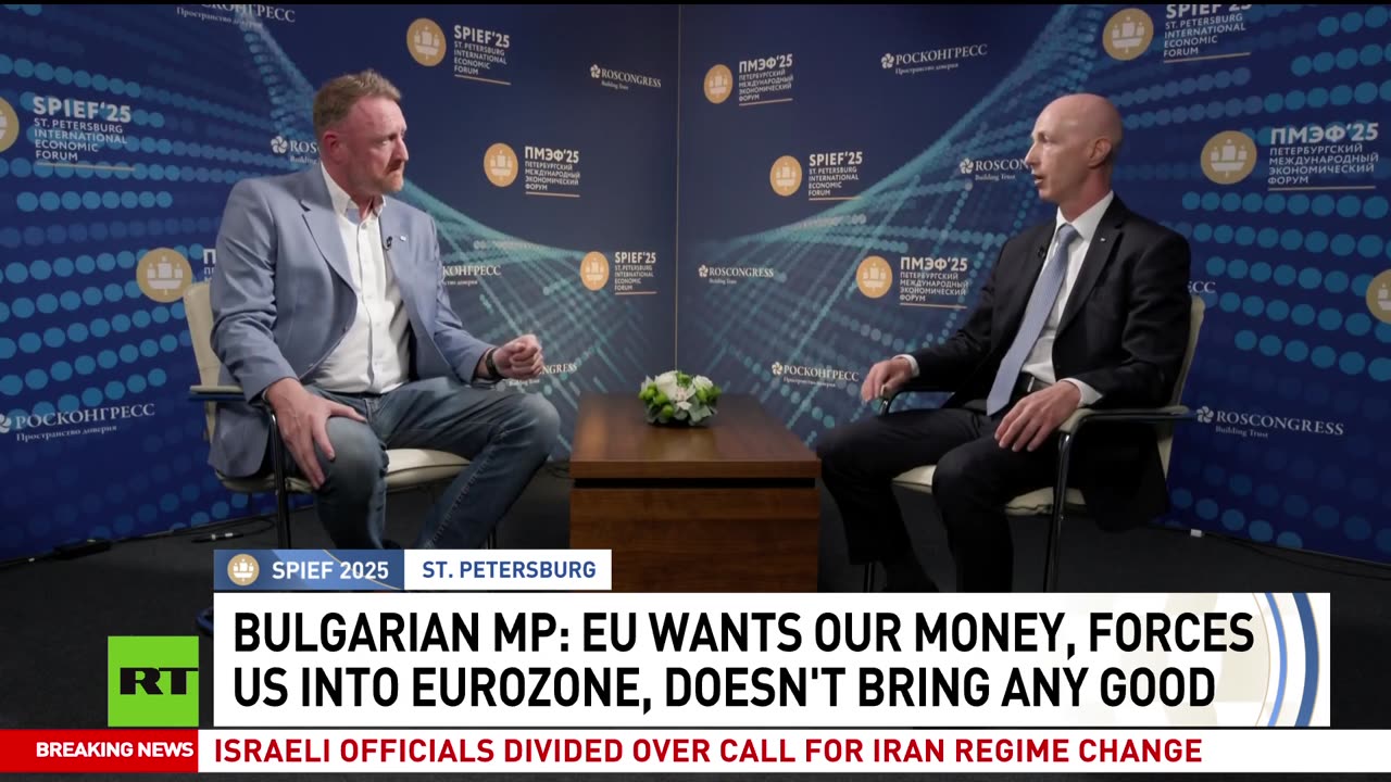 'EU wants to force Bulgaria into Eurozone' — MP Kosta Stoyanov | SPIEF 2025
