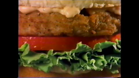 April 23, 1999 - New Pork Chop Sandwich at Hardee's