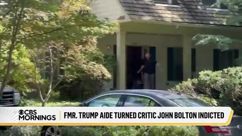 Former Trump national security adviser John Bolton indicted