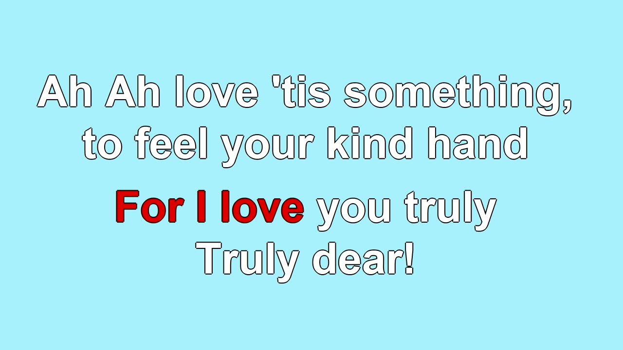 I Love You Truly (1906)