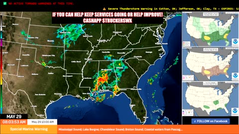 ⚠ 🌩 🌩 LIVE COVERAGE ALL NIGHT