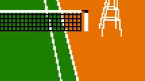 Tennis || Mario as Chair Umpire in Tennis video game