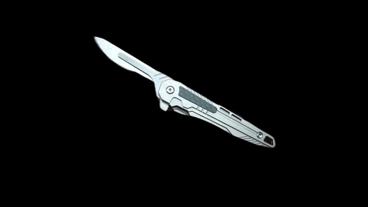 Titanium Multifunctional Folding Utility knife