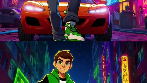 Find the Difference: Ben 10 Action Scene!
