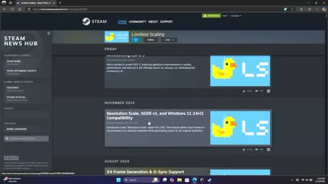 Download Lossless Scaling 3.1 Today