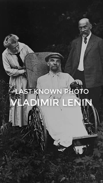 🧐 The Last Photograph of Vladimir Lenin