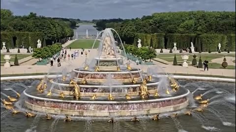 Latona Fountain in France #shorts #short #video #watch #water #fountain #religion #yt