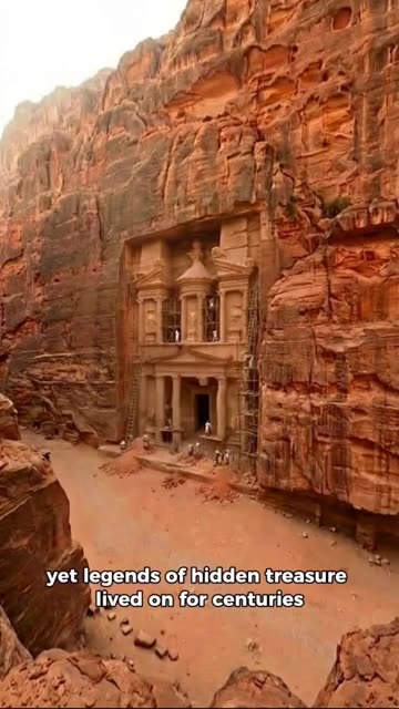 The story behind carving the Treasury at Petra