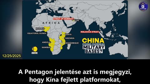 【HU】A Pentagon jelentése szerint a Kínai Népi Felszabadító Hadsereg katonai létesítményeket...