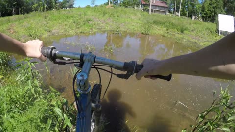 Mountain Bike Trail in My Backyard