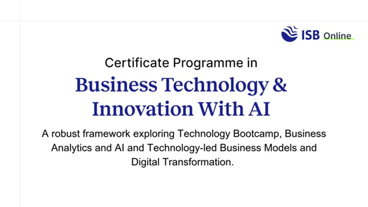 Business Technology & Innovation with AI | Faculty Speak - Vandith Pamuru