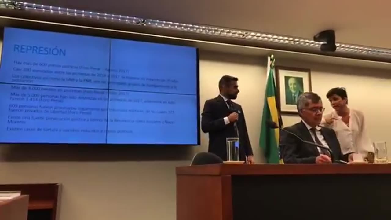 Os venezuelanos Roderick Navarro e Eduardo Bittar: (Parte 1/2) Venezuelanos denuncia ditadura narco-comunista de Maduro. 30/AGO/2017