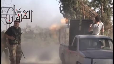 🔥💥 Syria Israel War | FSA Fighter Hit by Technical Gunfire in East Ghouta | RCF