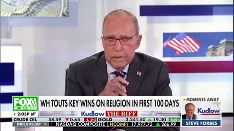 Larry Kudlow: The stock market is cheering