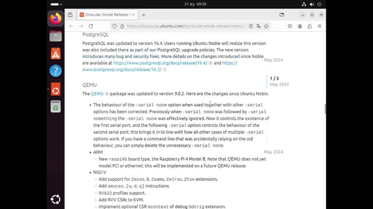 Instalacja Ubuntu 24.10 w wirtualnej maszynie