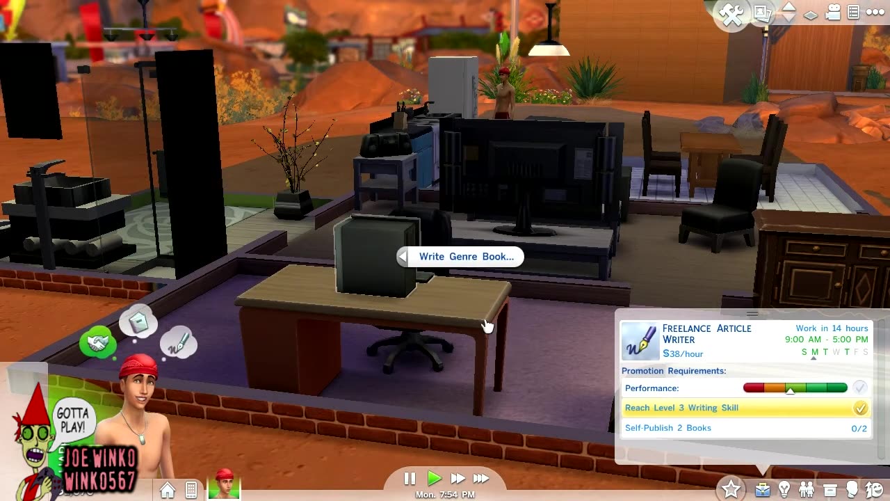 Sims 4 Playthrough Part 10 Joe Winko