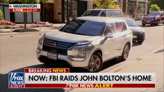 🚨 MORE: FBI agents have raided John Bolton’s Washington, DC office, following the raid