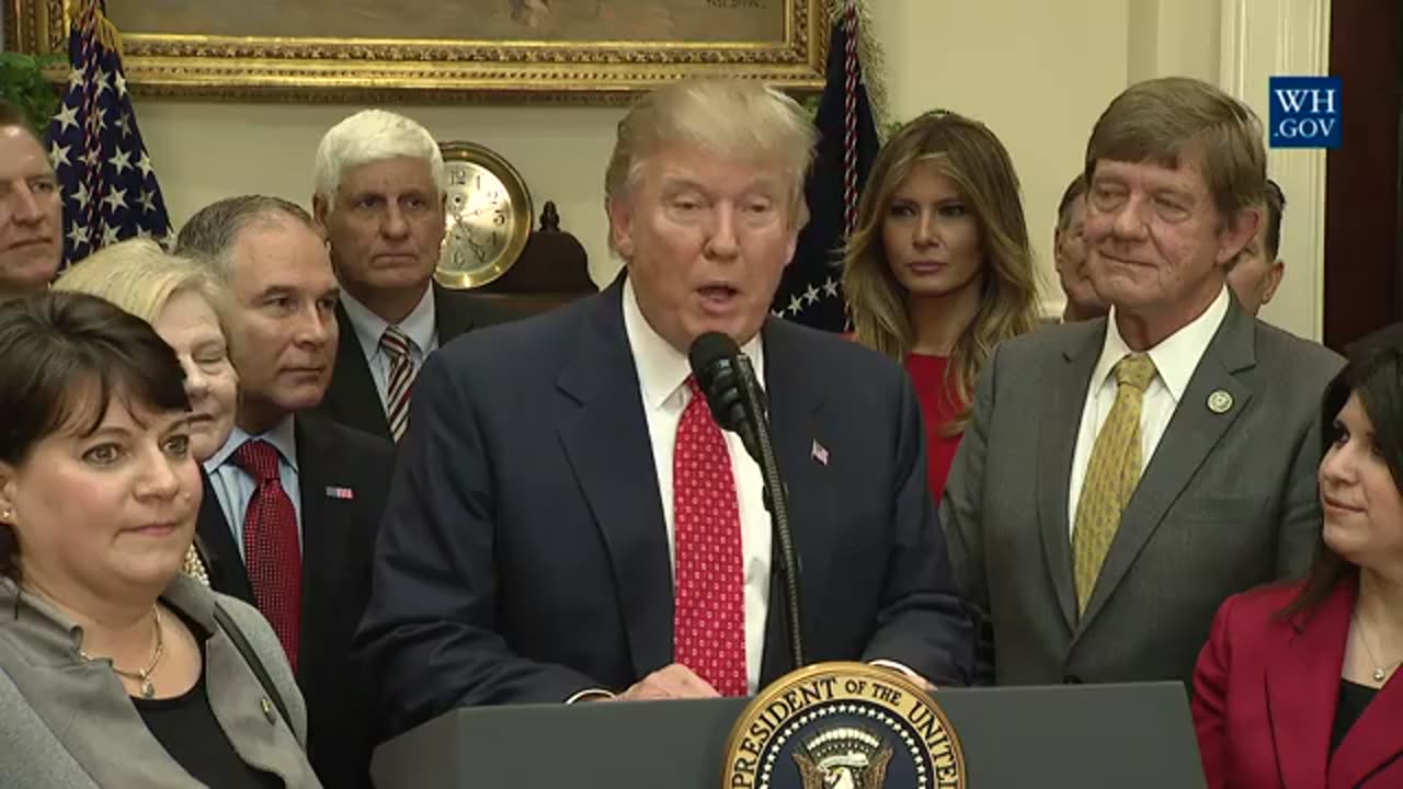 President Trump Signs the WOTUS Executive Order