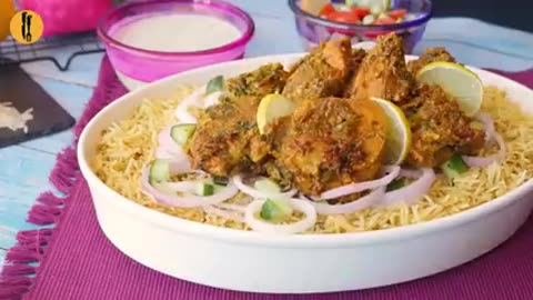 Chatpatta Chicken with Rice Platter By Food Fusion (Eid Special)