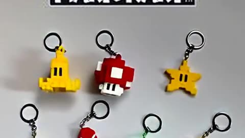 Mario Kart Key Chains