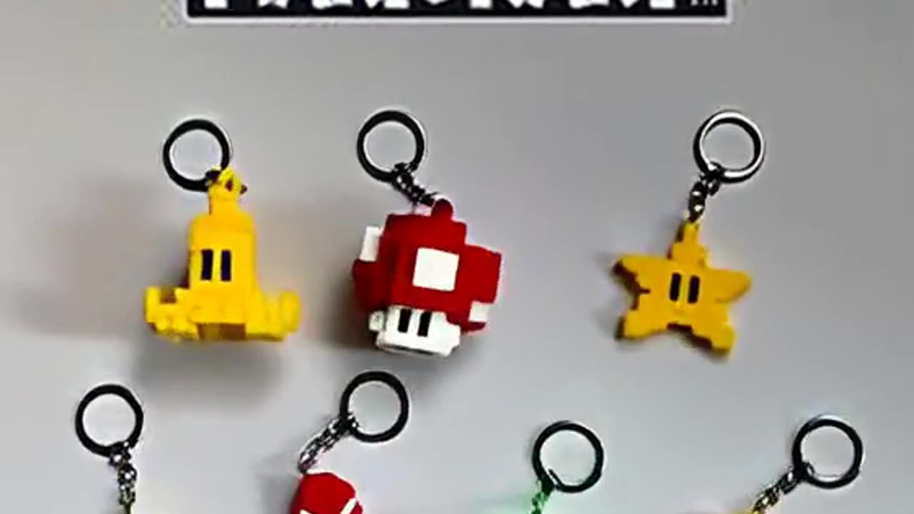 Mario Kart Key Chains