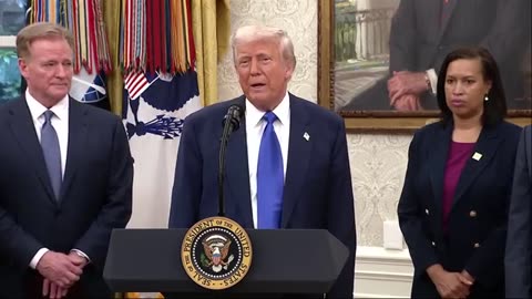 Trump visibly RATTLED by journalist questioning the AI-Pope image