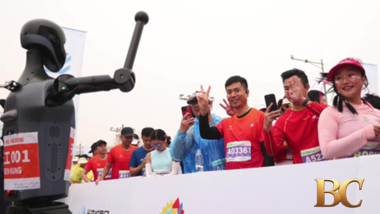 World’s first humanoid robot half marathon postponed due to windy weather