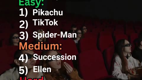 Impossible POP culture Quiz!