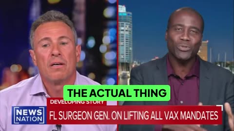 Florida’s Surgeon General FLIPS THE SCRIPT on Chris Cuomo