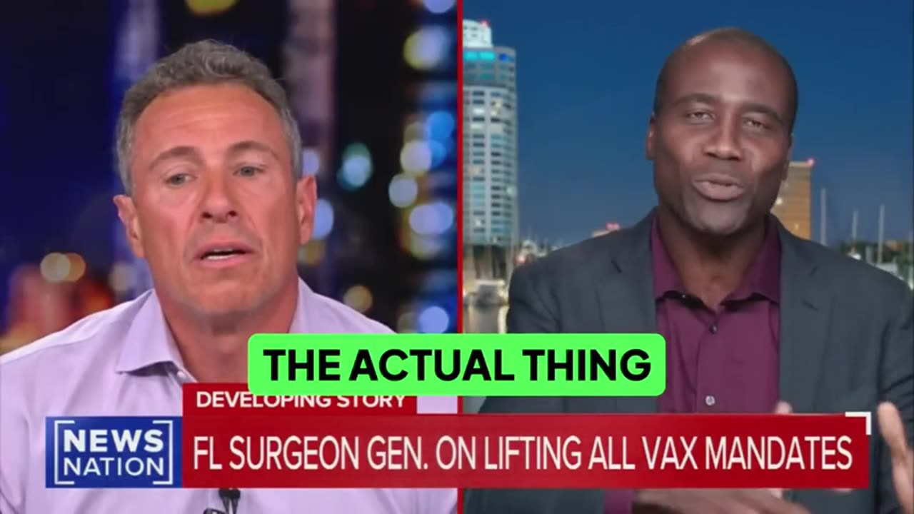 Florida’s Surgeon General FLIPS THE SCRIPT on Chris Cuomo