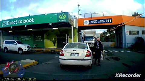 Aussiecams - Dash cam driver wont be intimidated by tail gaiter! Warwick WA