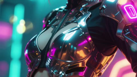 FUTURE HOUGLASS FIGURE AI GIRLS PHOTO SHOOT