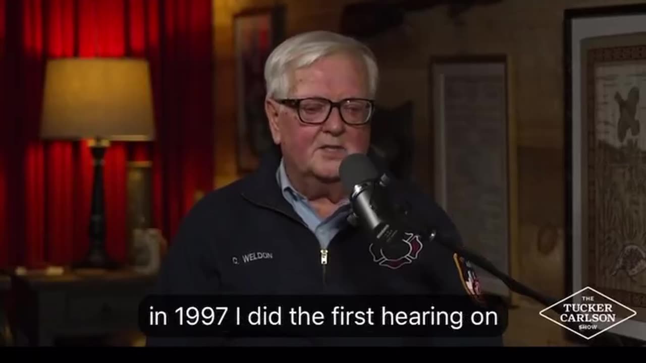 Curt Weldon mentions directed energy weapons, Havana symdrome
