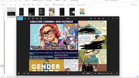 Sonic Fandom Drama: GigiDutreix Tells Teenagers to Read Graphic CP Comic