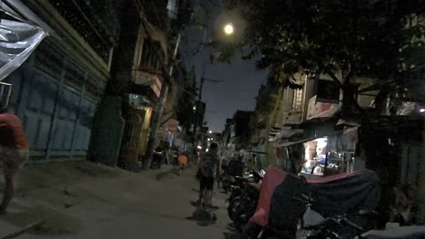 Early Evening View on Mais Street in Pasig City in the Philippines
