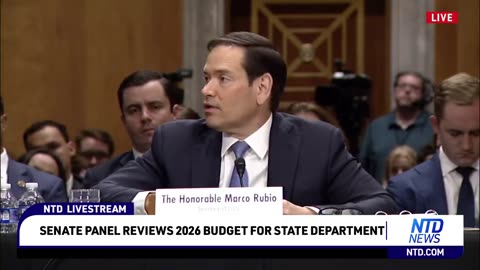 LIVE: Senate Panel Reviews 2026 Budget for State Department