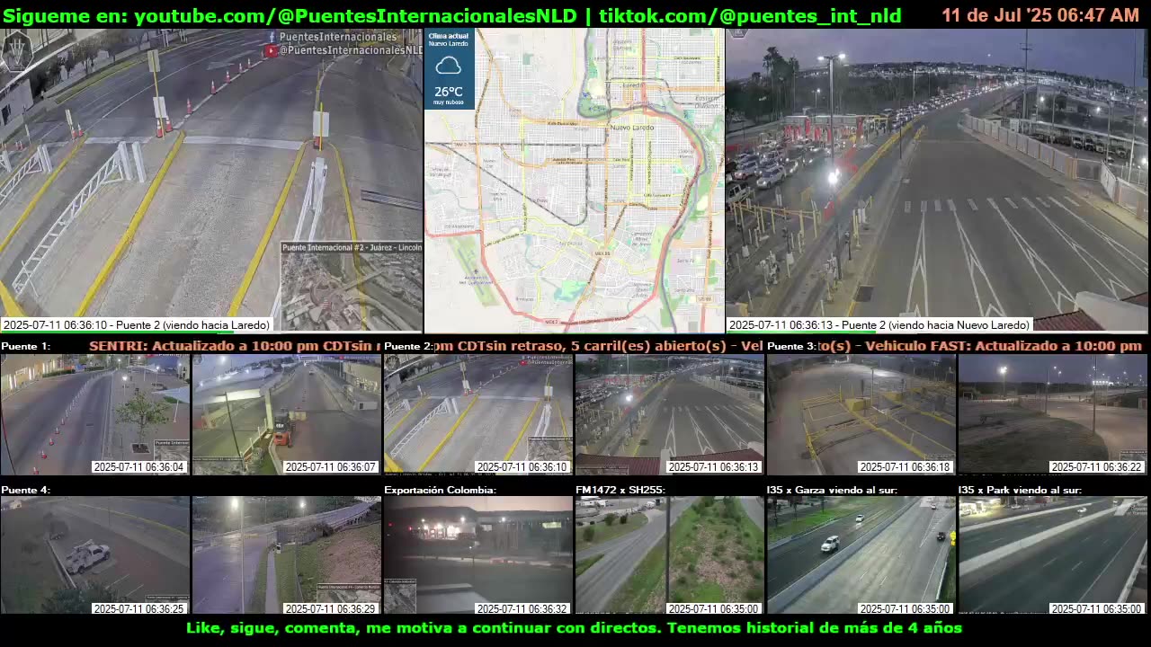 Puentes Internacionales NLD (Youtube / TikTok)