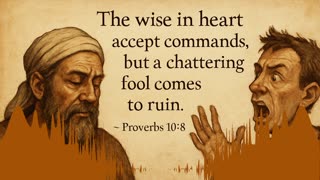 Still Proverbs 10_8 I want to hear your voice