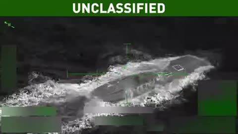 DJT - It was my great honor to destroy a very large DRUG-CARRYING SUBMARINE that was navigating towards the United States
