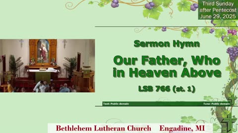 3rd Sunday after Pentecost | Tri-Parish Combined Service | The Lord's Prayer – The Introduction