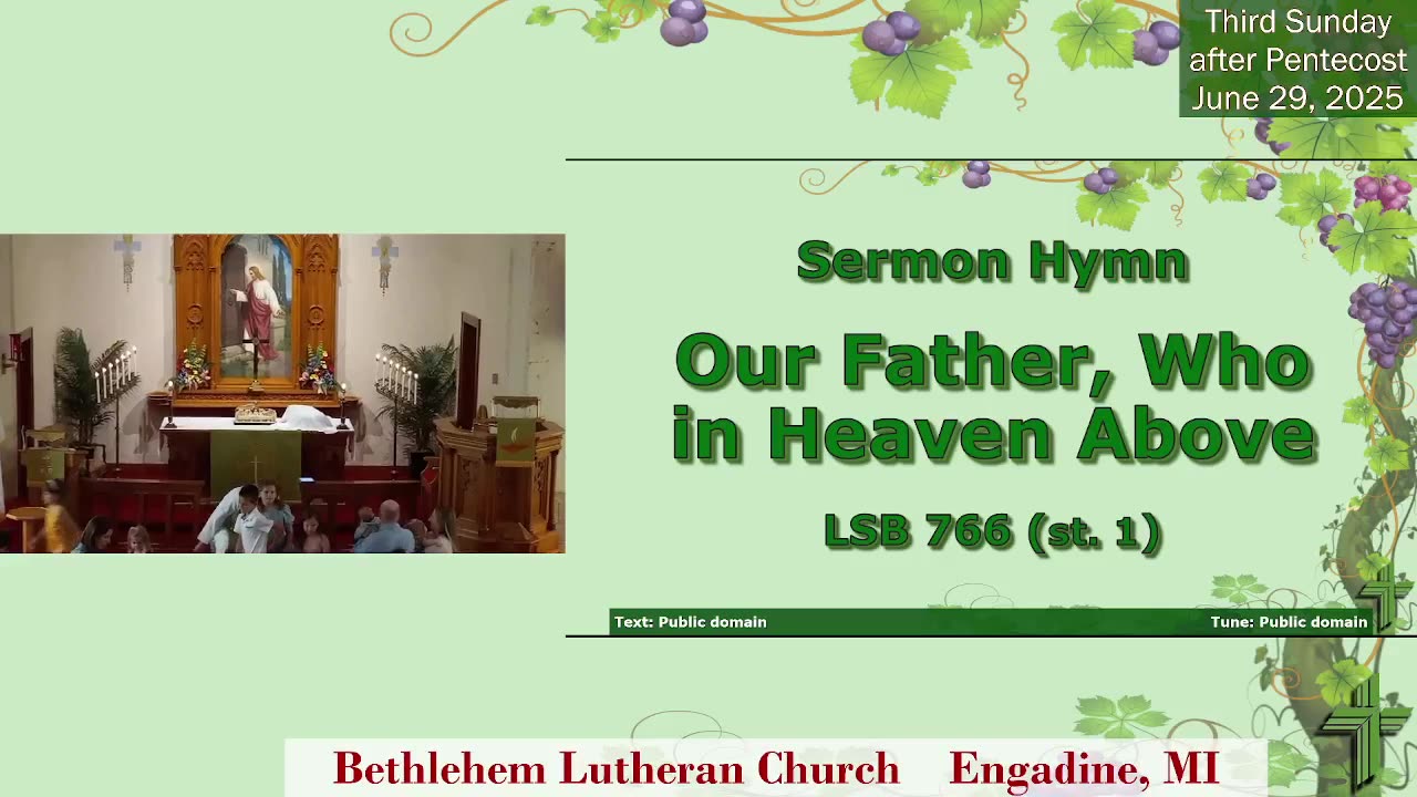 3rd Sunday after Pentecost | Tri-Parish Combined Service | The Lord's Prayer – The Introduction