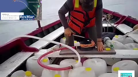 Viaje Completo de extracción de Agua de Mar RexMar Perú 🇵🇪 del 17-6-25 . Realizado a 3,49 km