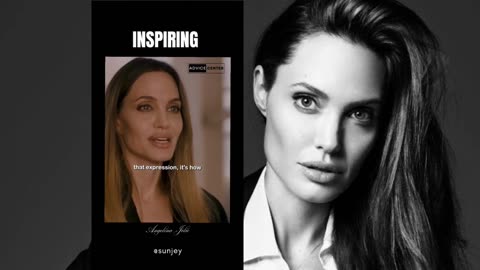 Go through your problems Angelina Jolie