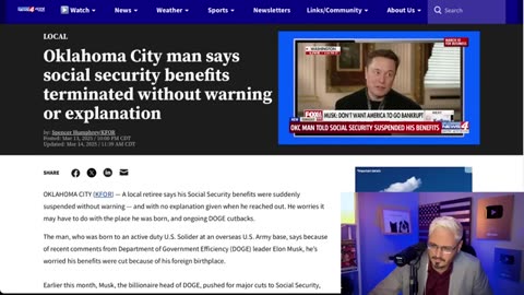 ‘$5k STOLEN!’: Elon TERMINATES Social Security To “Dead” Man Who’s Alive! The Kyle Kulinski Show