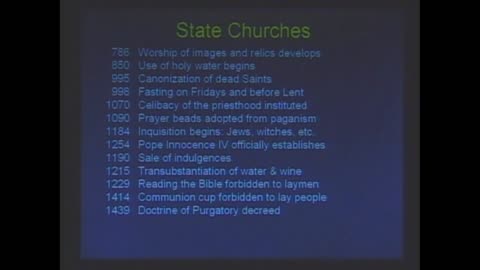 The Once And Future Church Session 1 Chuck Missler