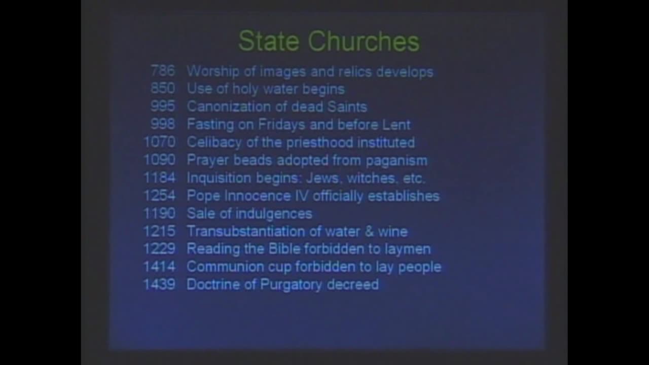 The Once And Future Church Session 1 Chuck Missler